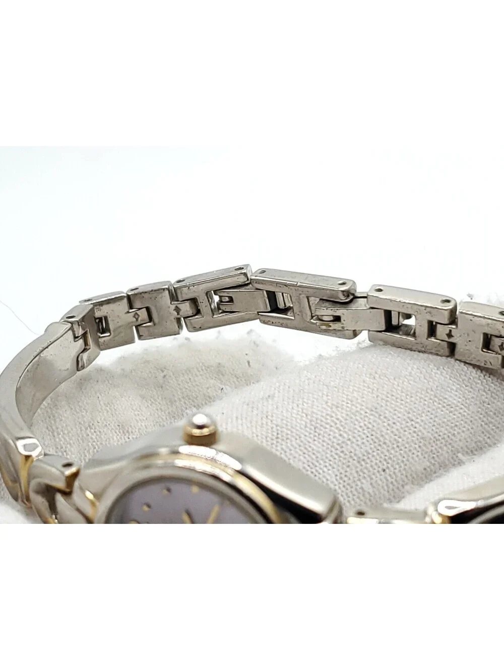 Relic Folio Watch Womens New Battery Blue Dial Silver Tone 18mm